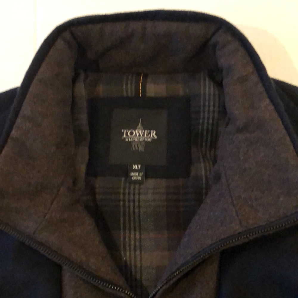 London Fog Layered Wool Blend Coat/Nwt - image 4